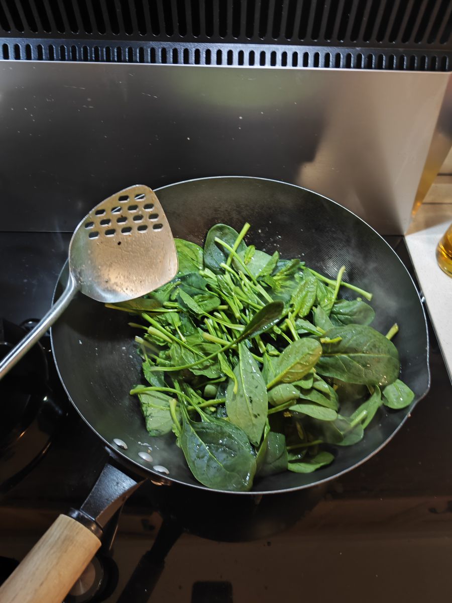 炒菠菜